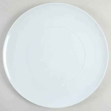 Domo White 13" Chop Plate (Round Platter)