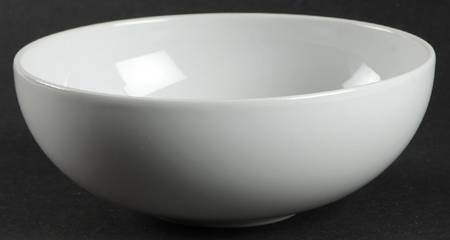 Domo White Coupe Cereal Bowl