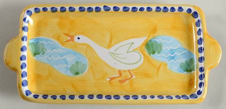 Campagna Goose (Oca) 9" Rectangular Tray