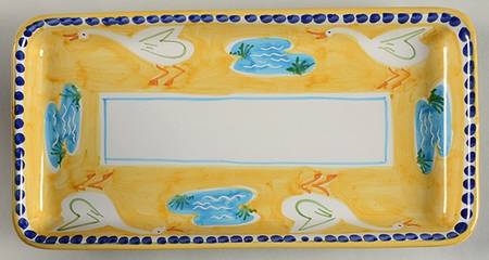 Campagna Goose (Oca) 15" Rectangular Serving Platter