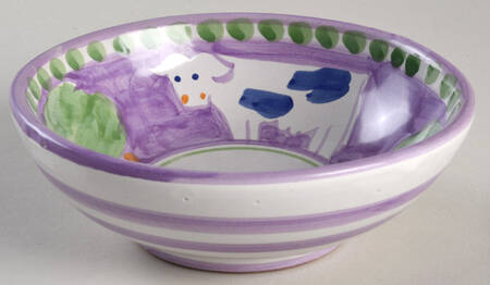Campagna Cow (Vacca) Fruit/Dessert (Sauce) Bowl