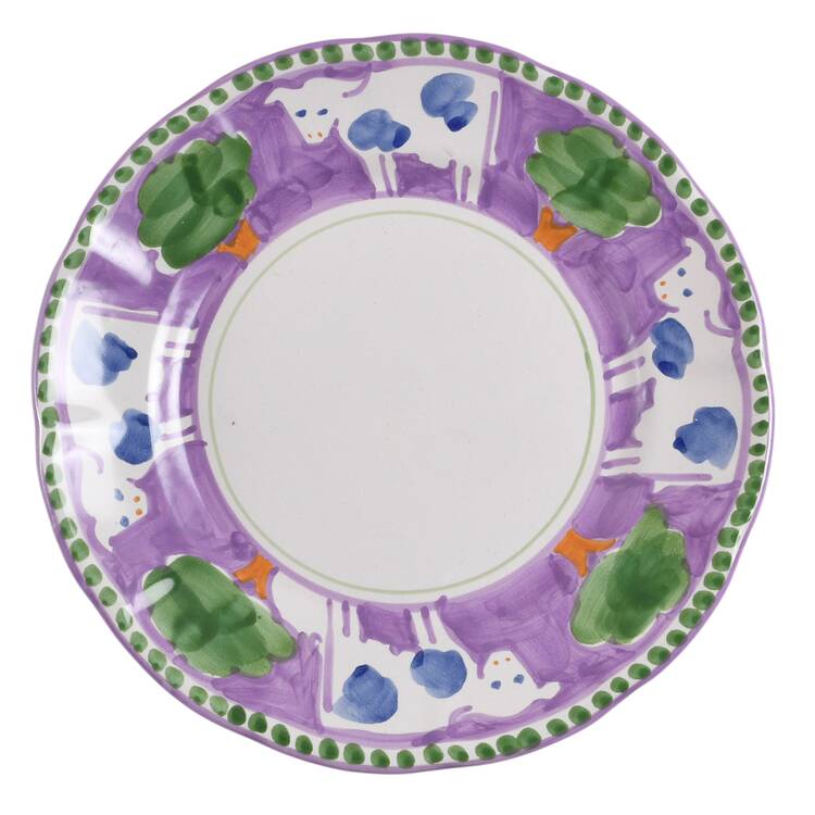Campagna Cow (Vacca) Dinner Plate