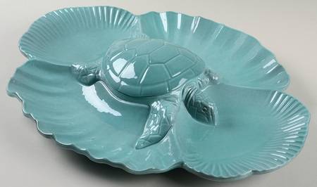 Incanto Mare Aqua Antipasti Server (5 Part w/Center Lid)