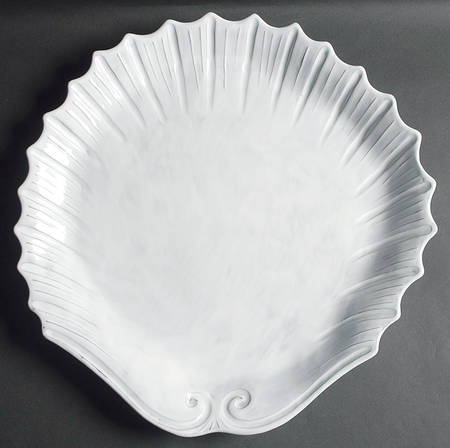 Incanto Mare White 15" Chop Plate (Round Platter)