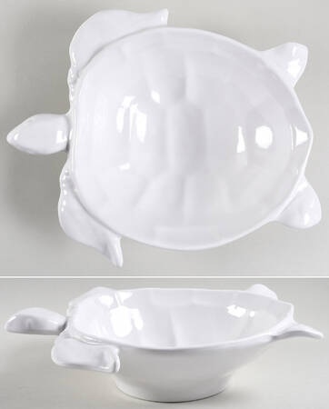 Incanto Mare White Large Melamine Serving Bowl