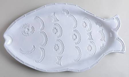 Incanto Mare White 17" Oval Serving Platter