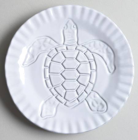 Incanto Mare White Canape Plate