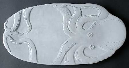 Incanto Mare White 20" Oval Serving Platter