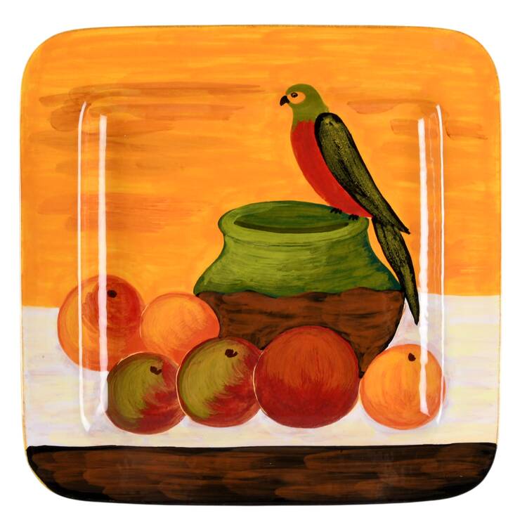 Pappagallo 17" Square Serving Platter