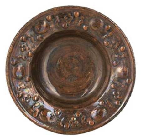 Luster 18" Round Decorative Bowl