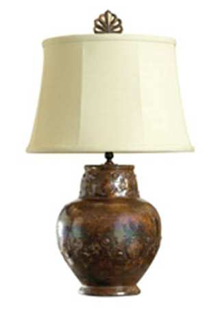 Luster Electric Lamp & Shade