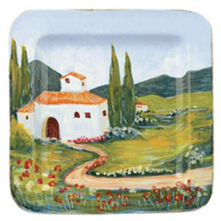 Wall Plates 17" Square Serving Platter