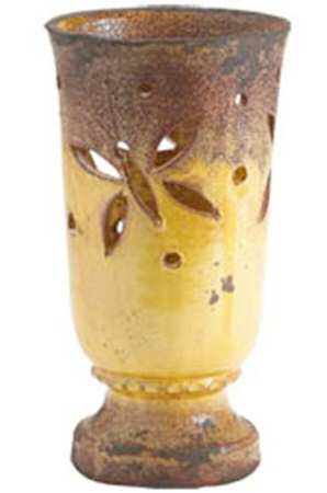 Rustic Garden 1-Piece Hurricane Candle Lamp