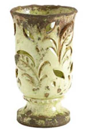 Rustic Garden 1-Piece Hurricane Candle Lamp