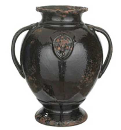 Rustic Garden 13" Urn Shaped Vase