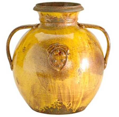 Rustic Garden 17" Handled Vase