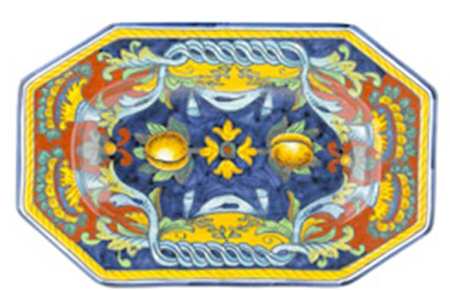Toscana 16" Octagonal Serving Platter
