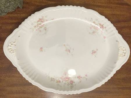 384 14" Oval Serving Platter