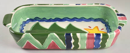 Tis the Season 13"  Rectangular Baker