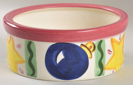 Tis the Season 2 Qt Round Covered Casserole No Lid