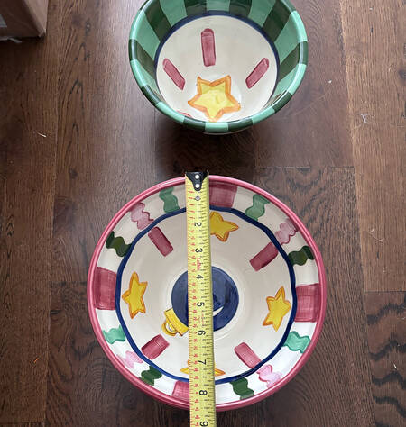 Tis the Season 7" Salad Serving Bowl
