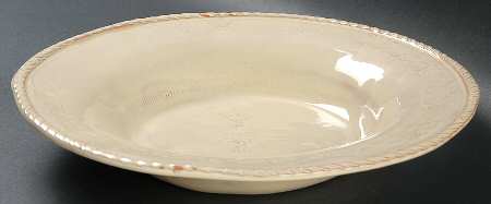 Bellezza Buttercream 9" Soup/Pasta Bowl
