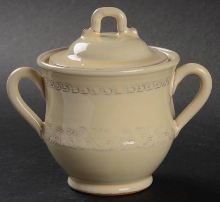Bellezza Buttercream Sugar Bowl & Lid