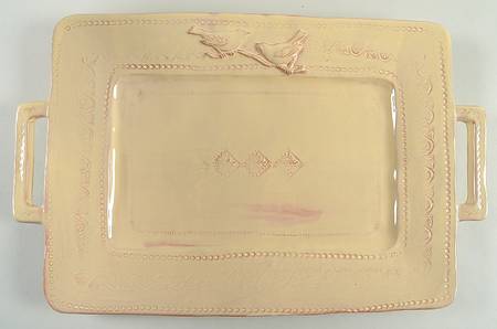 Bellezza Buttercream 17" Rectangular Serving Platter