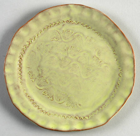 Bellezza Celadon Canape Plate