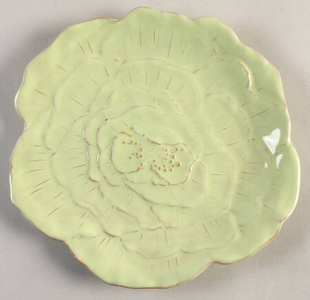Bellezza Celadon Figural Salad Plate