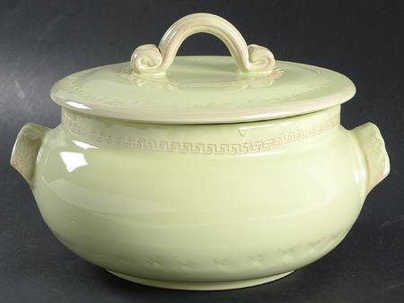 Bellezza Celadon 2.5 Qt Round Covered Casserole