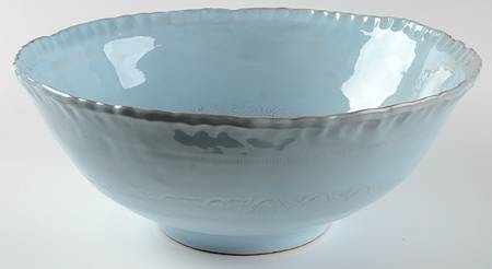 Bellezza Sky Blue 11" Round Serving Bowl