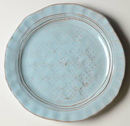 Bellezza Sky Blue Canape Plate