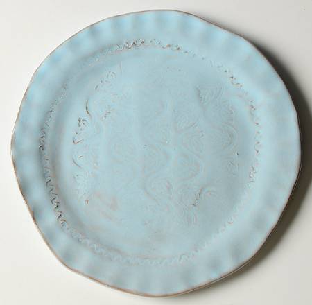 Bellezza Sky Blue Canape Plate