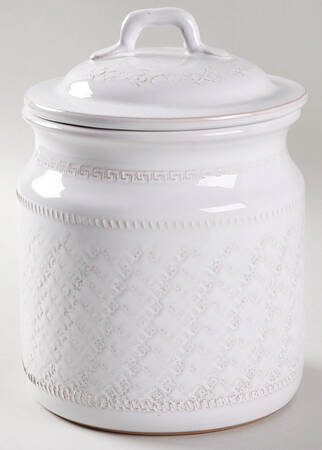 Bellezza White Large Canister & Lid
