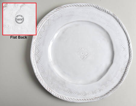 Bellezza White Dinner Plate