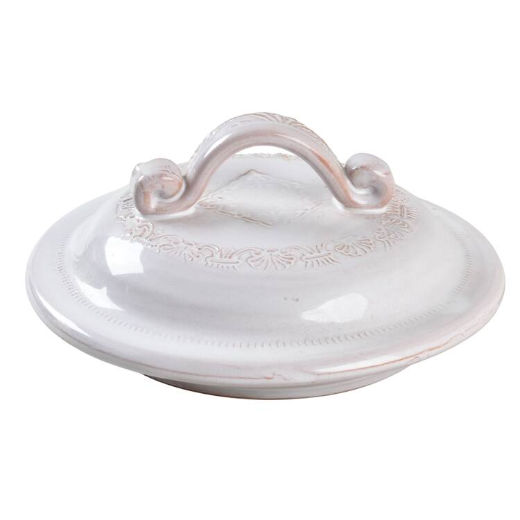 Bellezza White Lid for Biscotti Jar