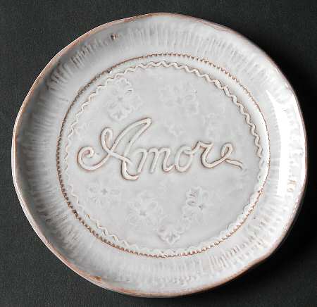 Bellezza White Bread & Butter Plate