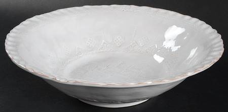 Bellezza White 11" Round Serving Bowl
