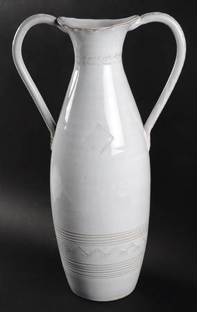 Bellezza White 19" Vase