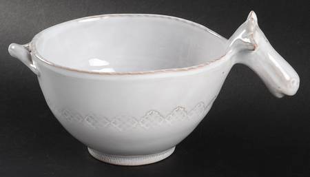 Bellezza White 6" Round Serving Bowl
