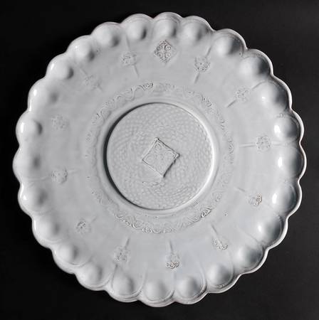 Bellezza White 16" Chop Plate (Round Platter)
