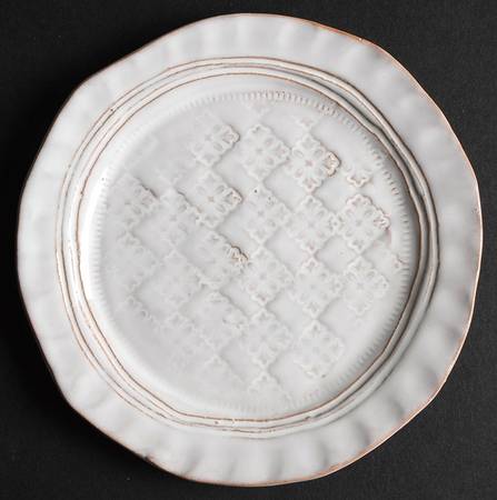 Bellezza White Canape Plate