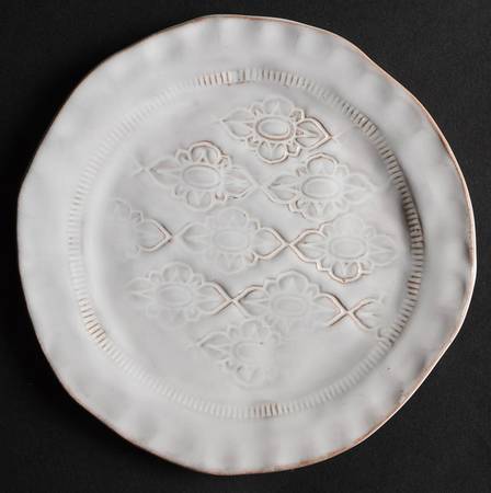 Bellezza White Canape Plate