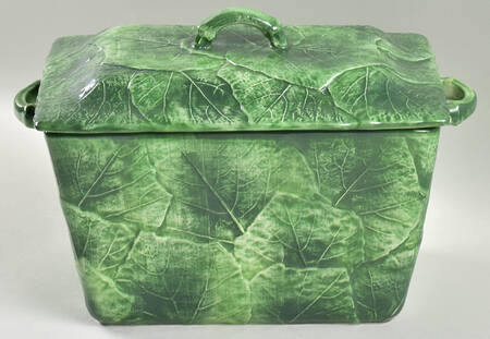 Foglia Fresca Bread Box & Lid