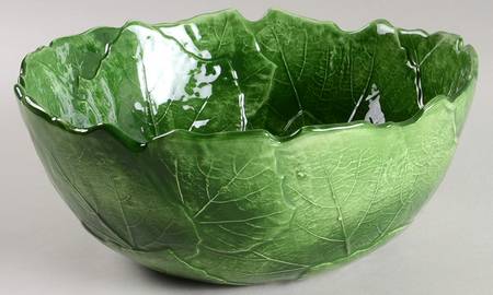 Foglia Fresca 10" Round Serving Bowl