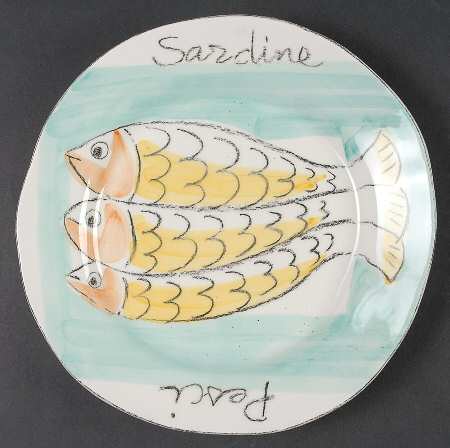 Capri Fish Salad Plate
