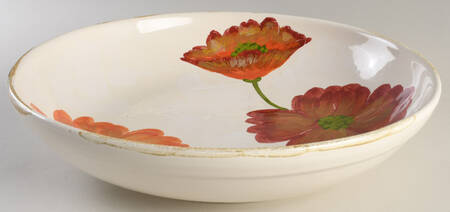 Poppy 14" Round Serving Bowl