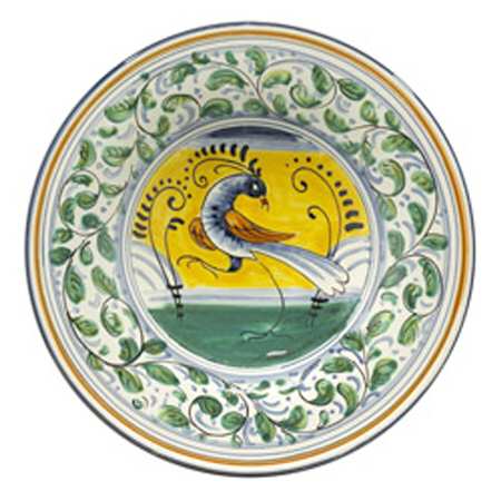 Montelupo Bird Wall Plate