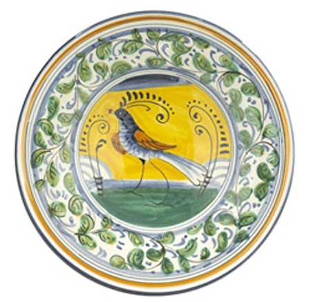 Montelupo Bird Wall Plate